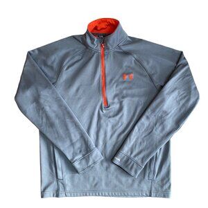 Under Armour Infrared Elements Storm Jacket Mens Medium Loose Fit Pullover Gray